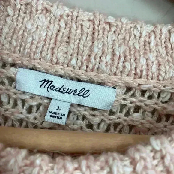 Madewell Baez Pullover Sweater‎ Size Large - Picture 6 of 16